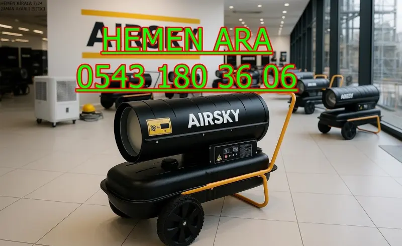 Ankara Kiralık Isımak Isıtıcı MAZOTLU ELEKTRİKLİ ISIMAK ISITICI KİRALAMA