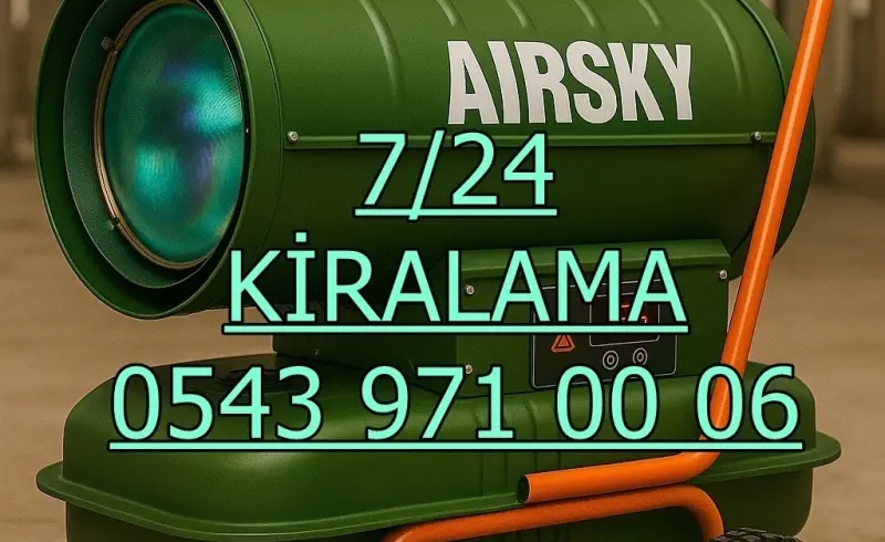 İstanbul Isımak Elektrikli Isıtıcı Kiralama MAZOTLU ELEKTRİKLİ ISIMAK ISITICI KİRALAMA